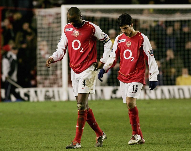 Patrick Vieira was the young teenager's mentor at Arsenal